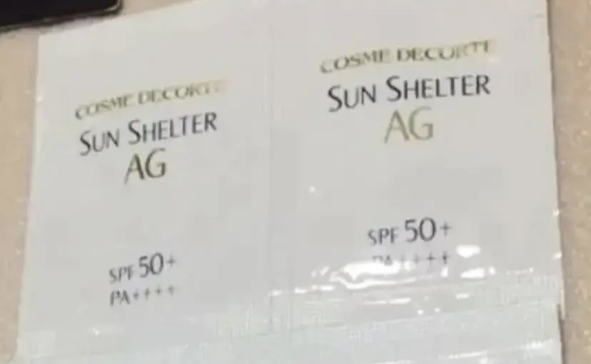 アイスのクチコミ「DECORTÉ
サンシェルター AG

紫外線A・B波から徹底的にプロテクトする、エイジング効.....」（1枚目）