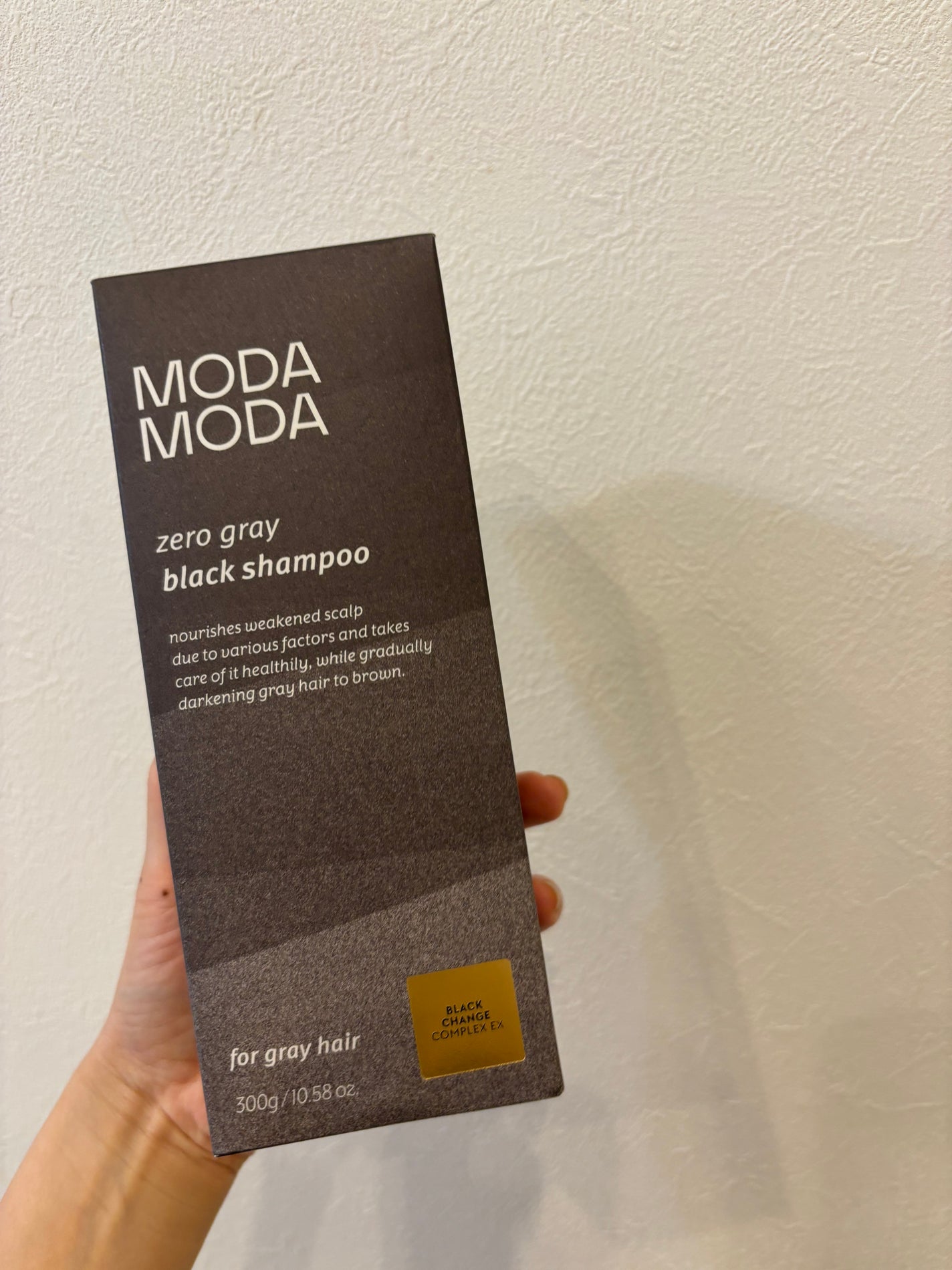 モダモダゼログレイシャンプー/MODAMODA/市販シャンプーを使ったクチコミ(3枚目)