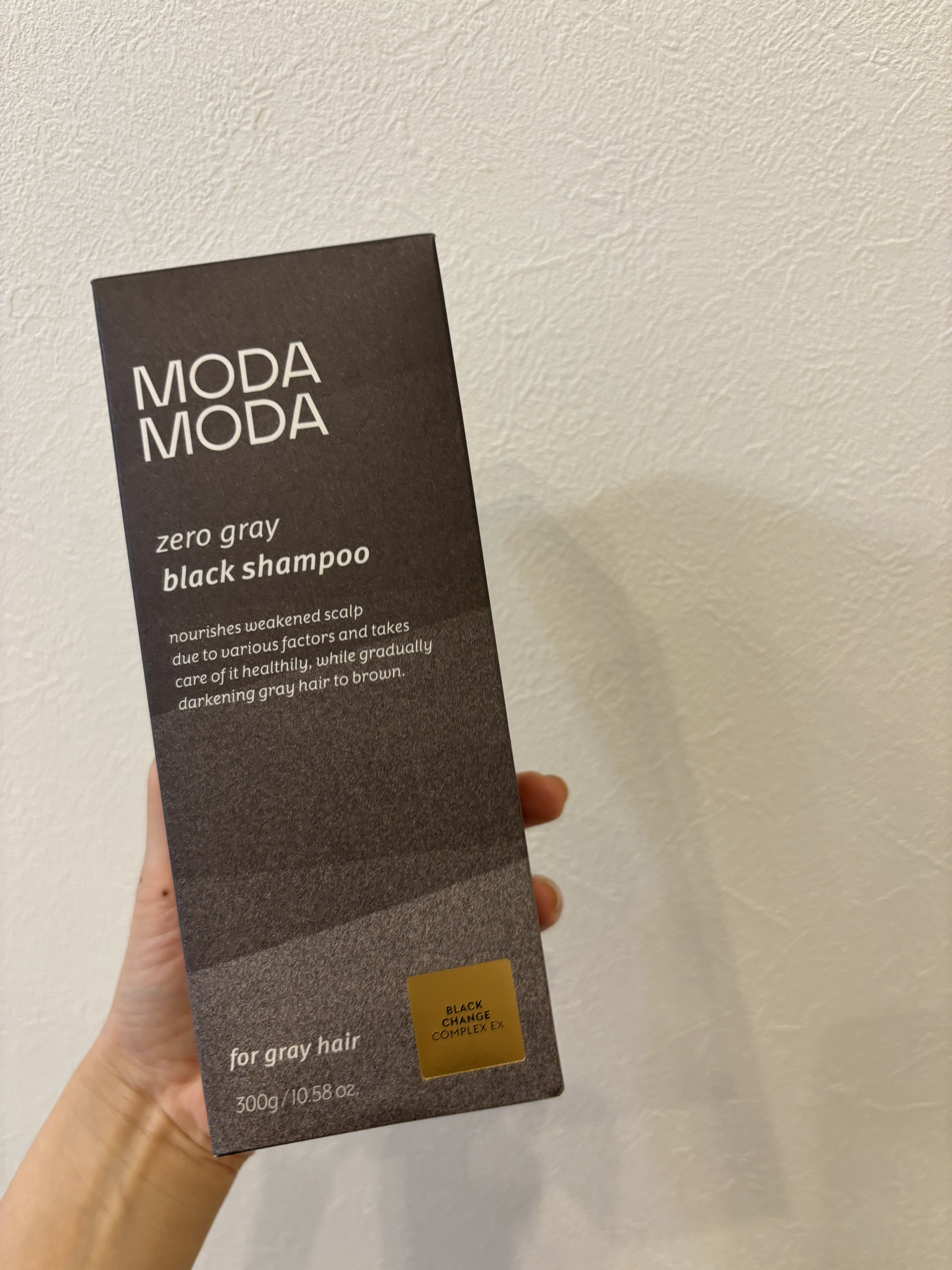 モダモダゼログレイシャンプー/MODAMODA/市販シャンプーを使ったクチコミ（3枚目）