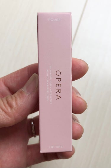 オペラ リップティント N 119 アクアベージュ（限定色）/OPERA/口紅を使ったクチコミ（3枚目）
