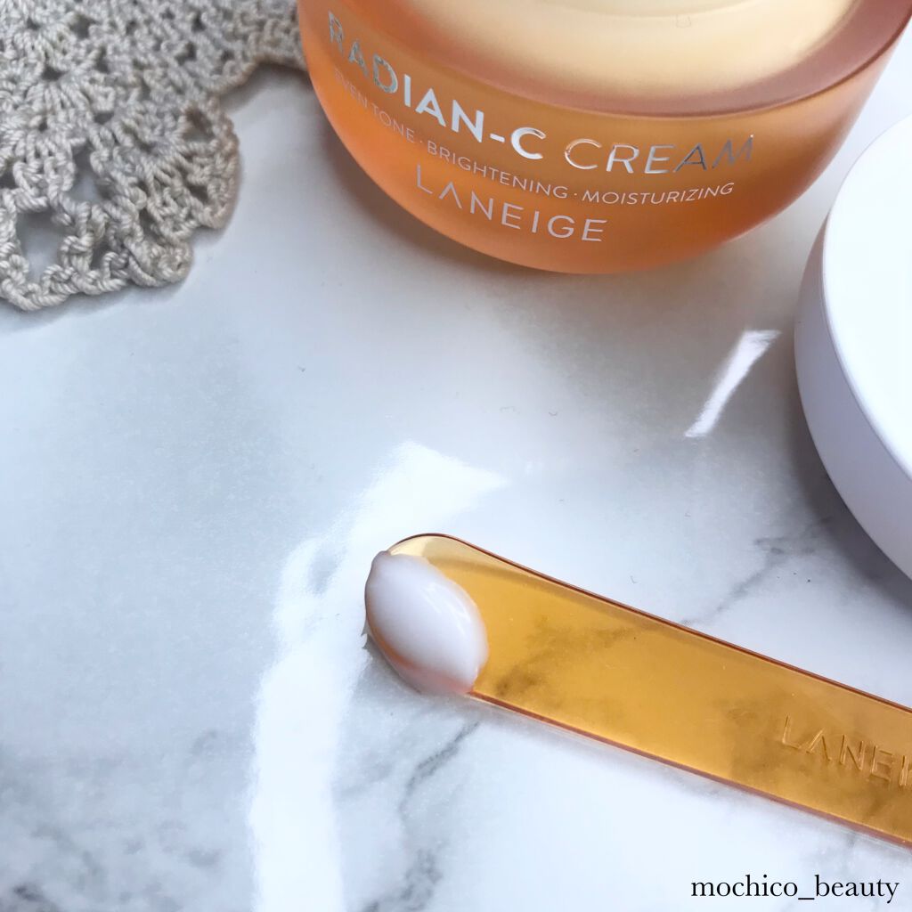 ラディアンーCクリーム/LANEIGE/フェイスクリームを使ったクチコミ（2枚目）