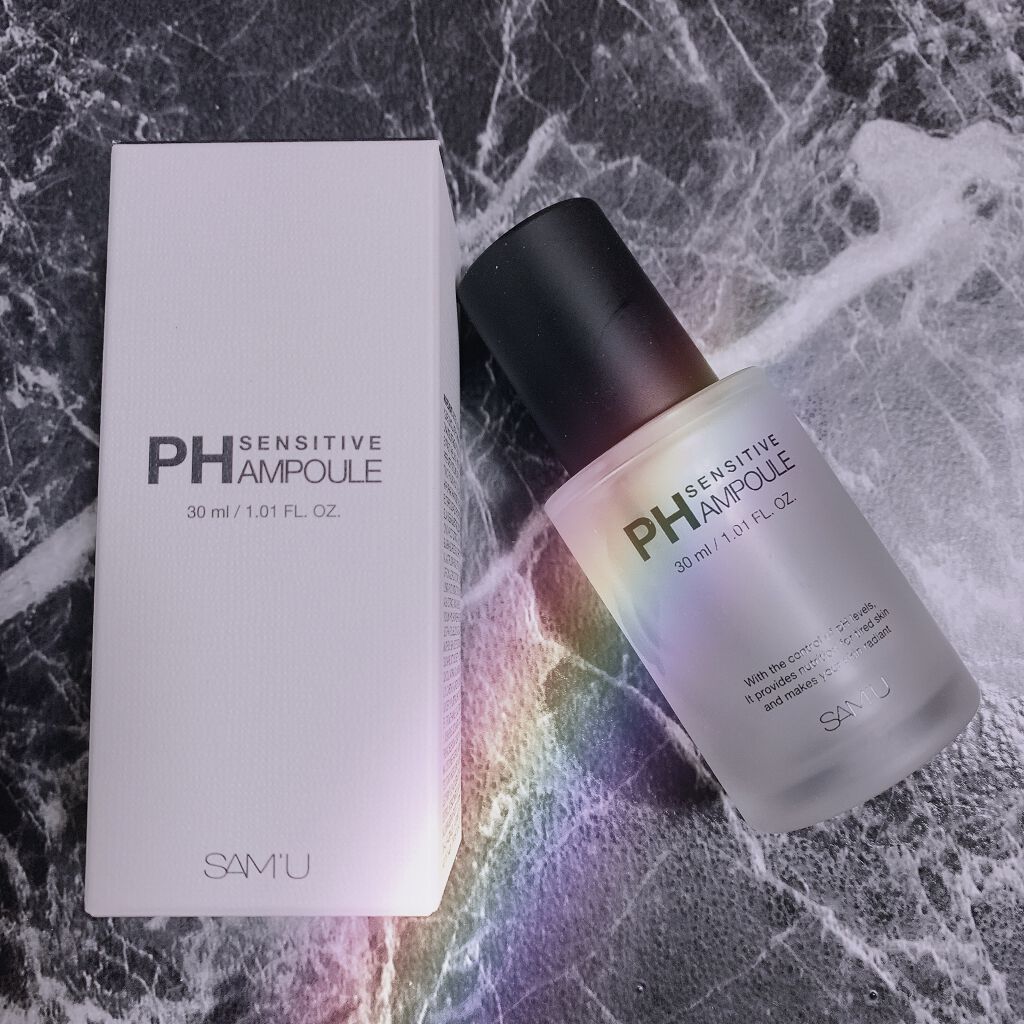 PHセンシティブアンプル/SAM'U/美容液を使ったクチコミ（1枚目）