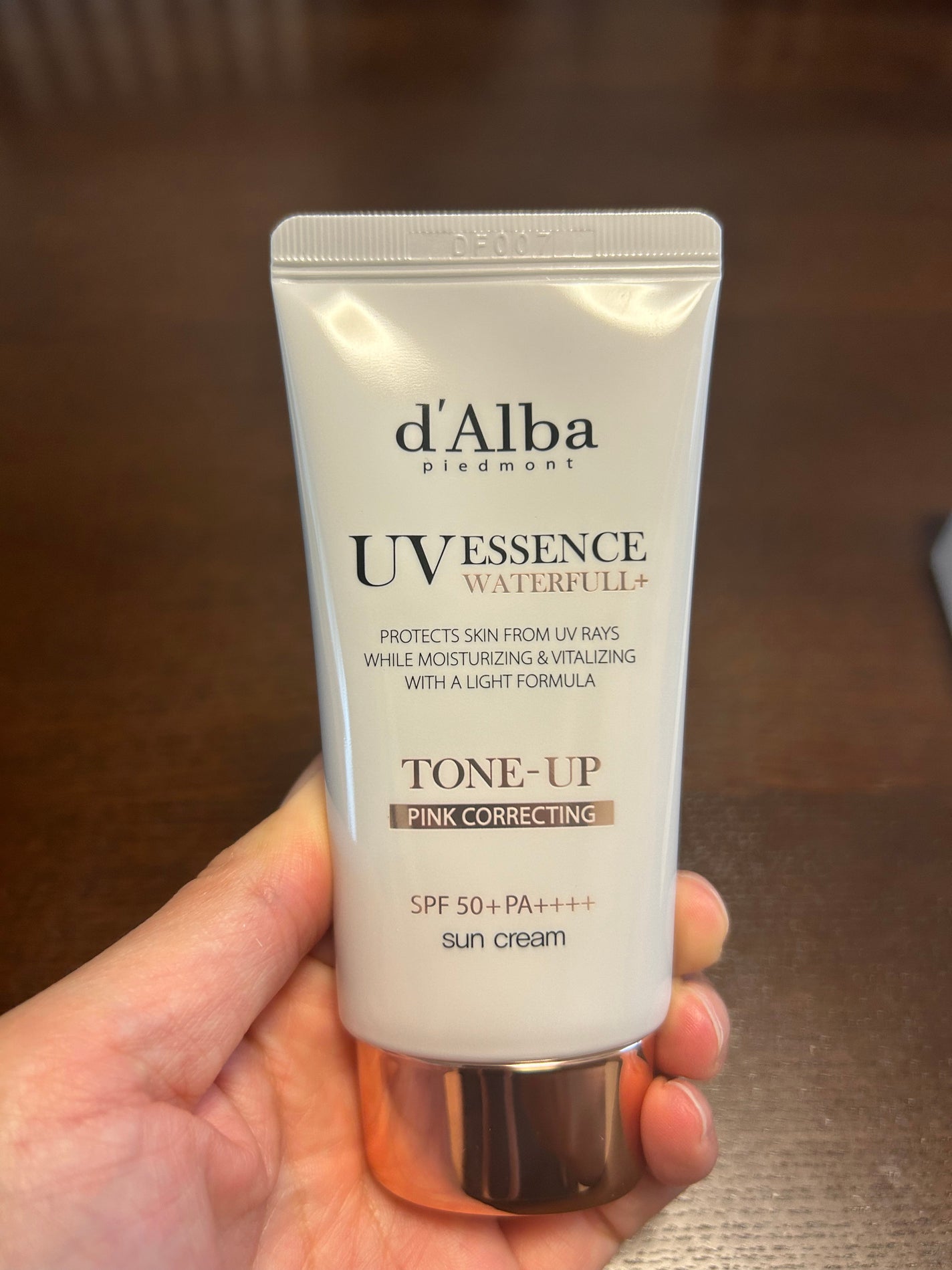 ウォータフルトーンアップサンクリーム/ダルバ/日焼け止めクリームを使ったクチコミ(2枚目)