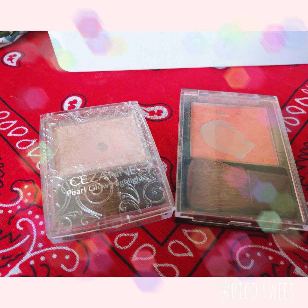 グロウチーク＆ハイライター/Dolly Angel/パウダーハイライトを使ったクチコミ（1枚目）