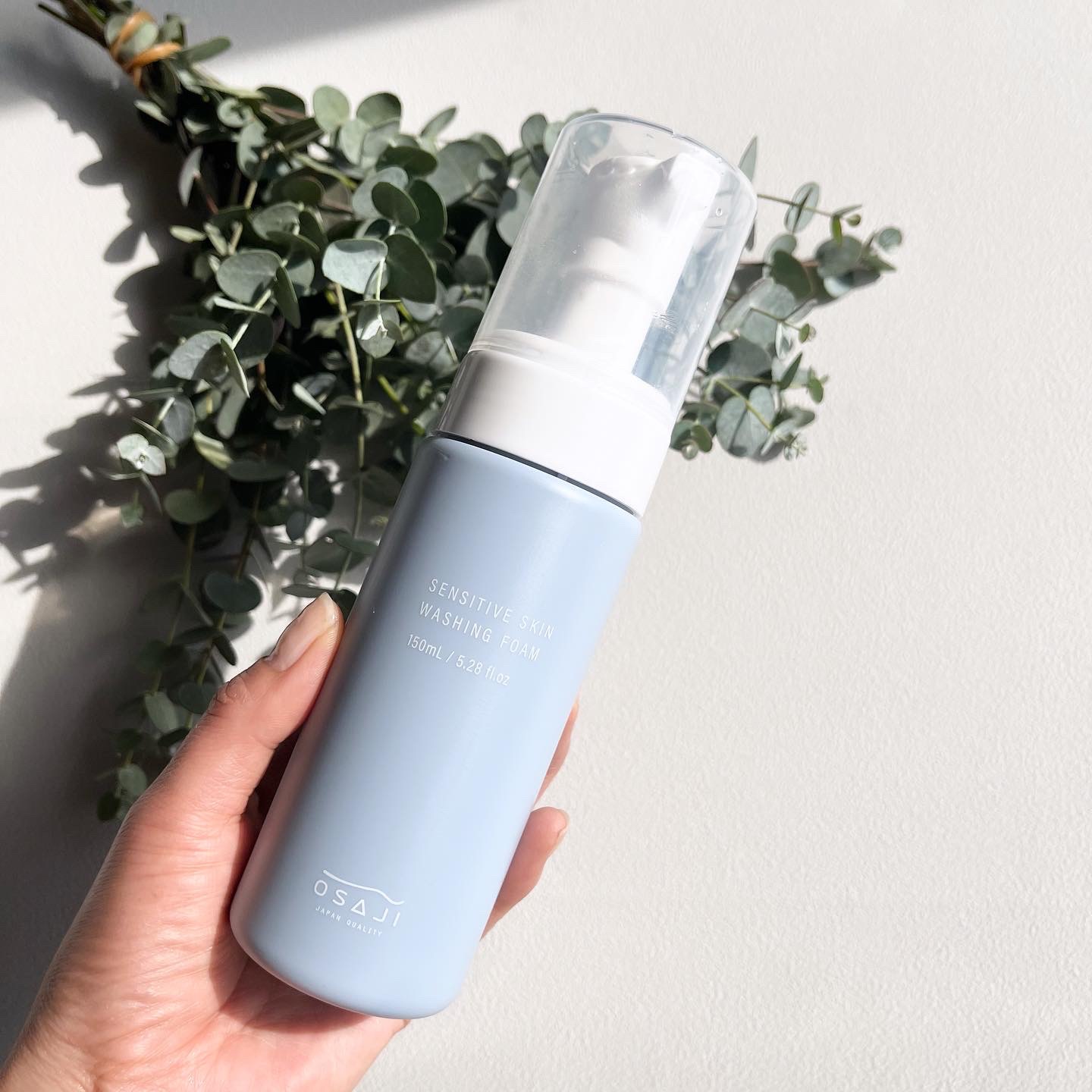 センシティブ スキン ウォッシングフォーム/OSAJI/泡洗顔を使ったクチコミ（1枚目）