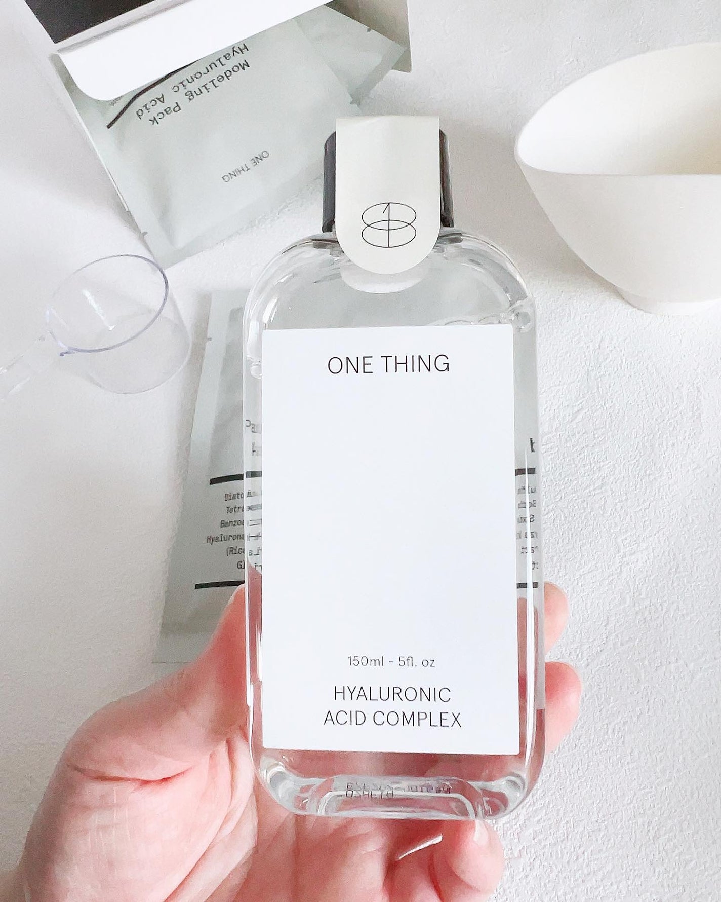 ヒアルロン酸化粧水/ONE THING/化粧水を使ったクチコミ(4枚目)