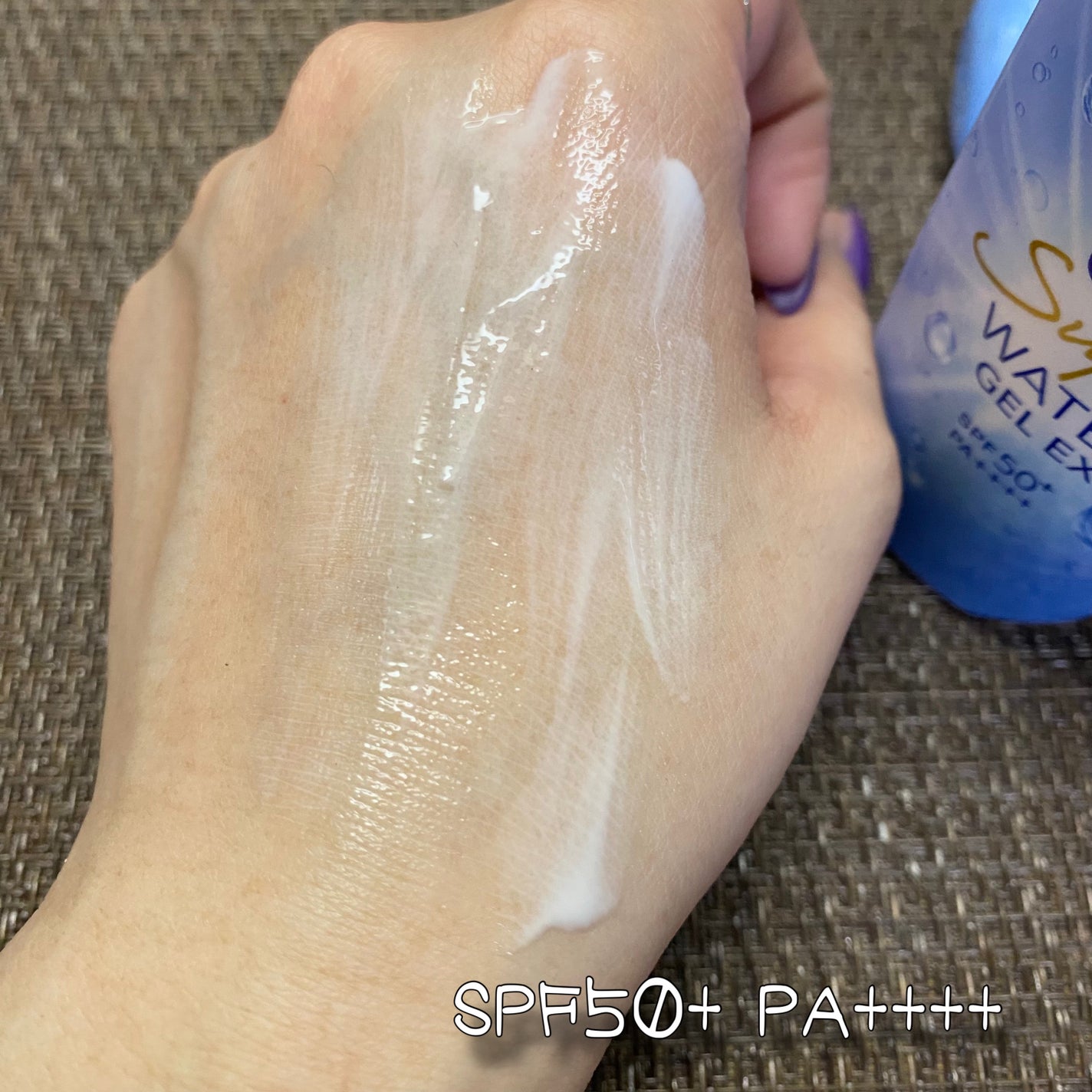 ニベアUV ウォータージェルEX/ニベア/日焼け止めジェルを使ったクチコミ(5枚目)