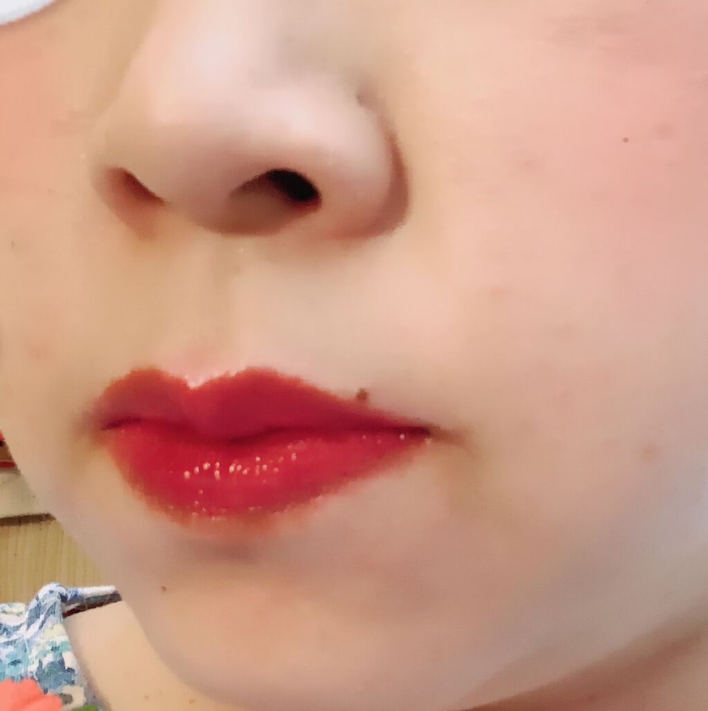 ビビッド オイルティント 5/innisfree/リップグロスを使ったクチコミ（2枚目）