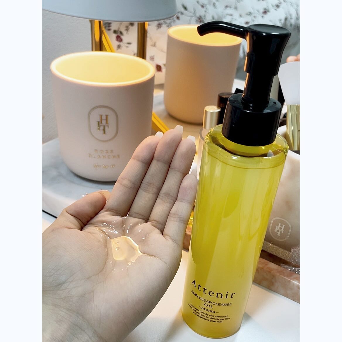 スキンクリア クレンズ オイル ＜アロマタイプ＞/アテニア/オイルクレンジングを使ったクチコミ（3枚目）