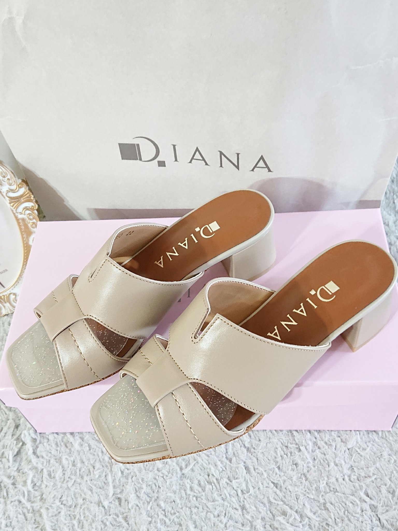 DIANA つま先クリーンプロテクター（ラメ）