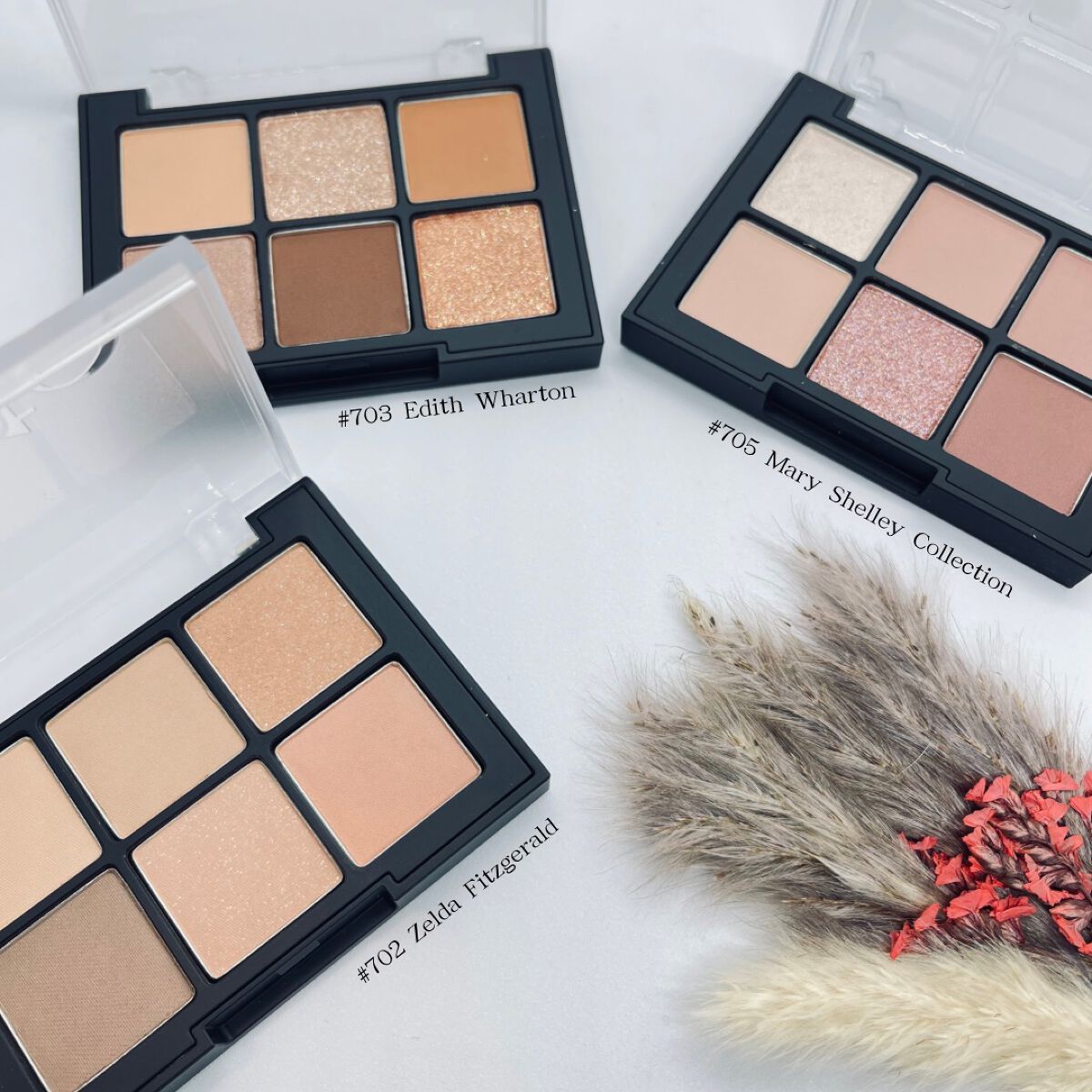 ブラーフィニシュシャドウパレット/Dinto/アイシャドウパレットを使ったクチコミ（2枚目）