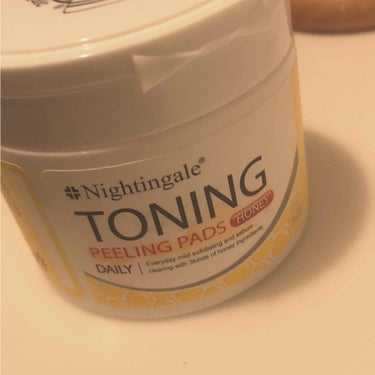 トーニング ピーリング  パッド ハニー/Nightingale(ナイチンゲール)/拭き取り化粧水を使ったクチコミ（1枚目）