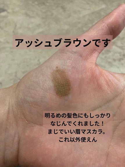 フィルム眉カラー/デジャヴュ/眉マスカラを使ったクチコミ(4枚目)
