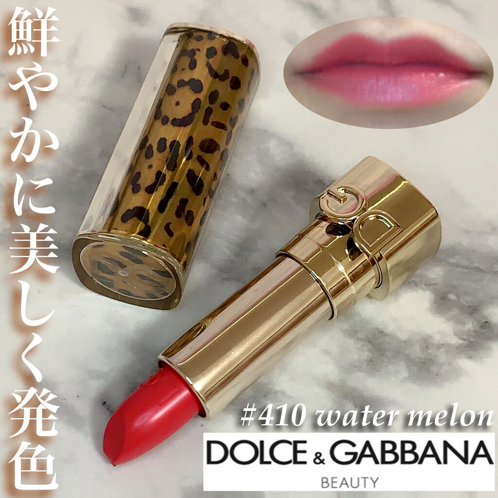 ザ・オンリーワン ルミナスカラー リップスティック 410/DOLCE&GABBANA BEAUTY/口紅を使ったクチコミ（1枚目）