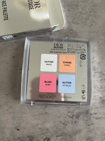 ディオール バックステージ フェイス グロウ パレット/Dior/ハイライトを使ったクチコミ(2枚目)
