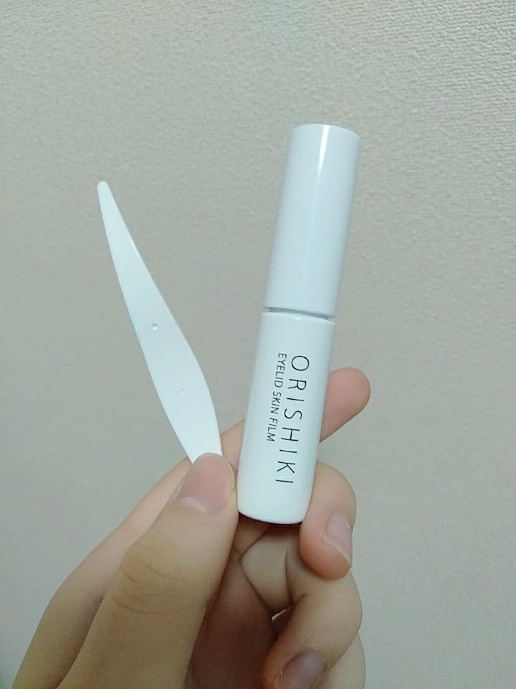 オリシキ アイリッドスキンフィルム /D-UP/二重まぶた用アイテムを使ったクチコミ(2枚目)