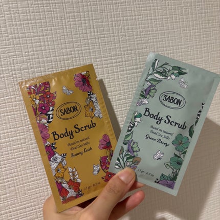 ボディスクラブ S グリーン・ブリーズ/SABON/ボディスクラブを使ったクチコミ(1枚目)