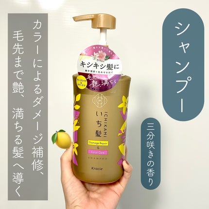 ダメージリペア&カラーケア シャンプー/コンディショナー/いち髪/市販シャンプーを使ったクチコミ(2枚目)