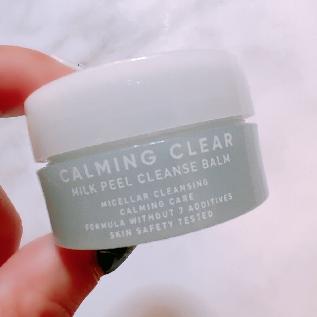 リーダース カーミングクリア ミルクピールクレンズバーム/Leaders Clinie(リーダーズ)/クレンジングバームを使ったクチコミ（2枚目）