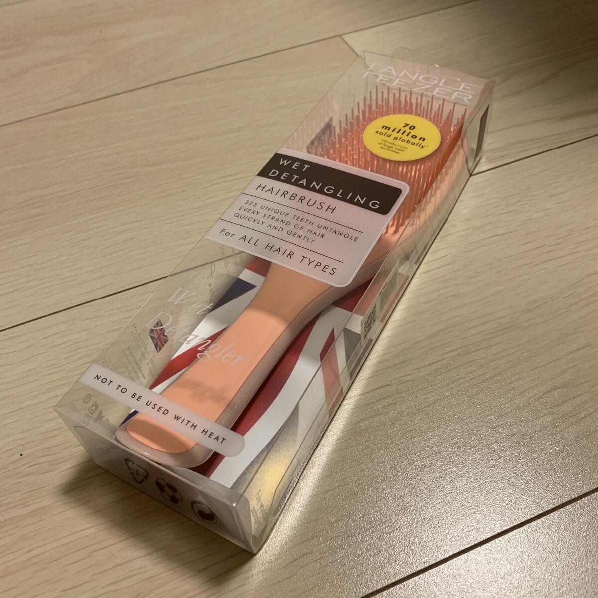 タングルティーザー ザ・アルティメットディタングラー コーラルフロスト/TANGLE TEEZER/ヘアブラシを使ったクチコミ（1枚目）