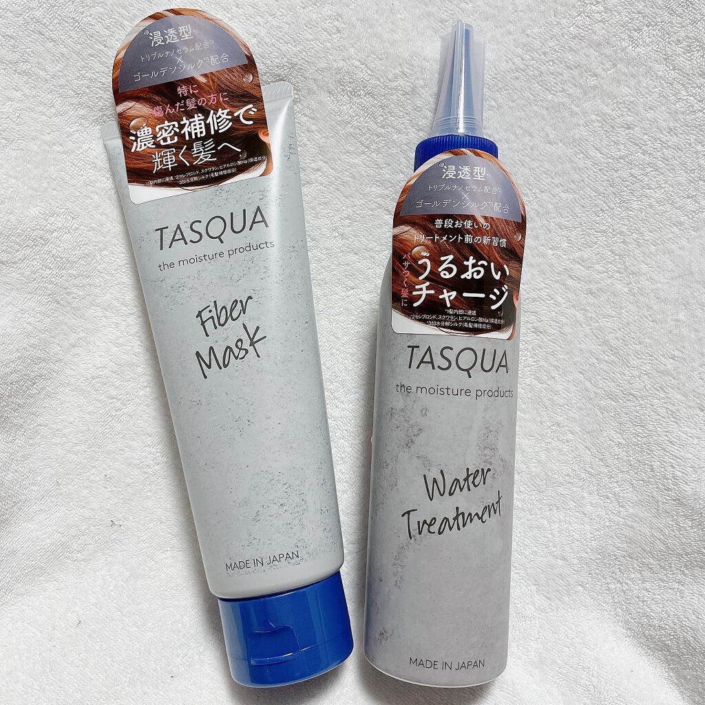 ウォータートリートメント/TASQUA/洗い流すヘアトリートメントを使ったクチコミ（3枚目）