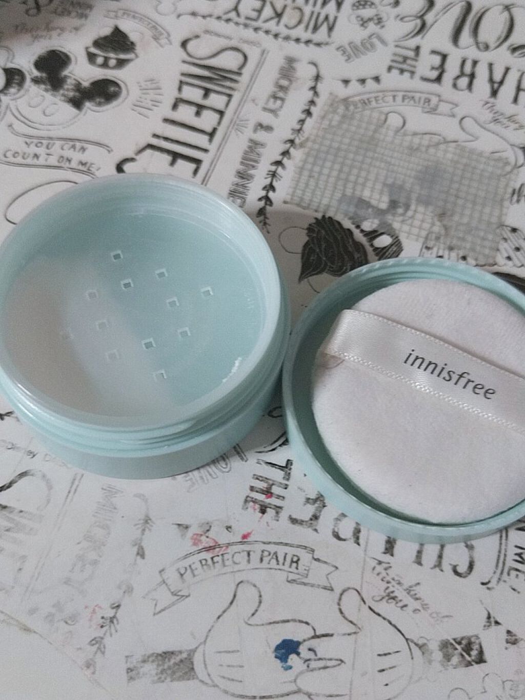 ノーセバム ミネラルパウダー/innisfree/ルースパウダーを使ったクチコミ（3枚目）