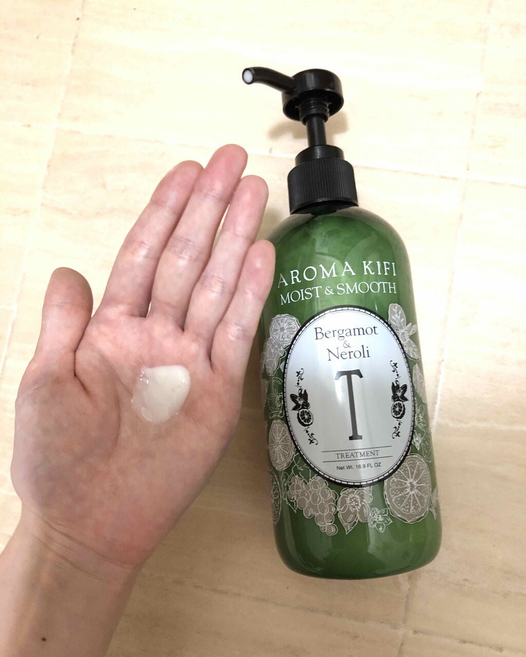 モイスト&スムースシャンプー/トリートメント/AROMA KIFI/シャンプー・コンディショナーを使ったクチコミ(2枚目)
