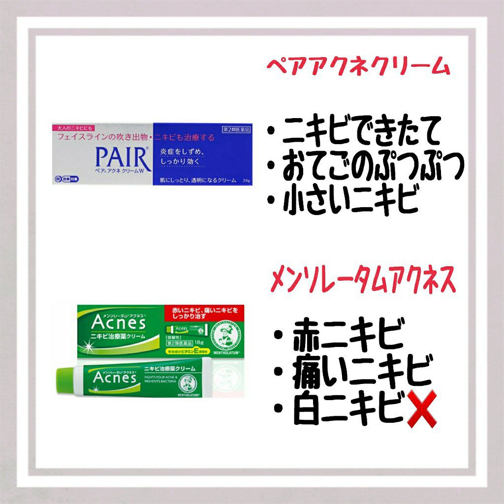 ニキビ治療薬(医薬品)/メンソレータム アクネス/その他を使ったクチコミ（2枚目）