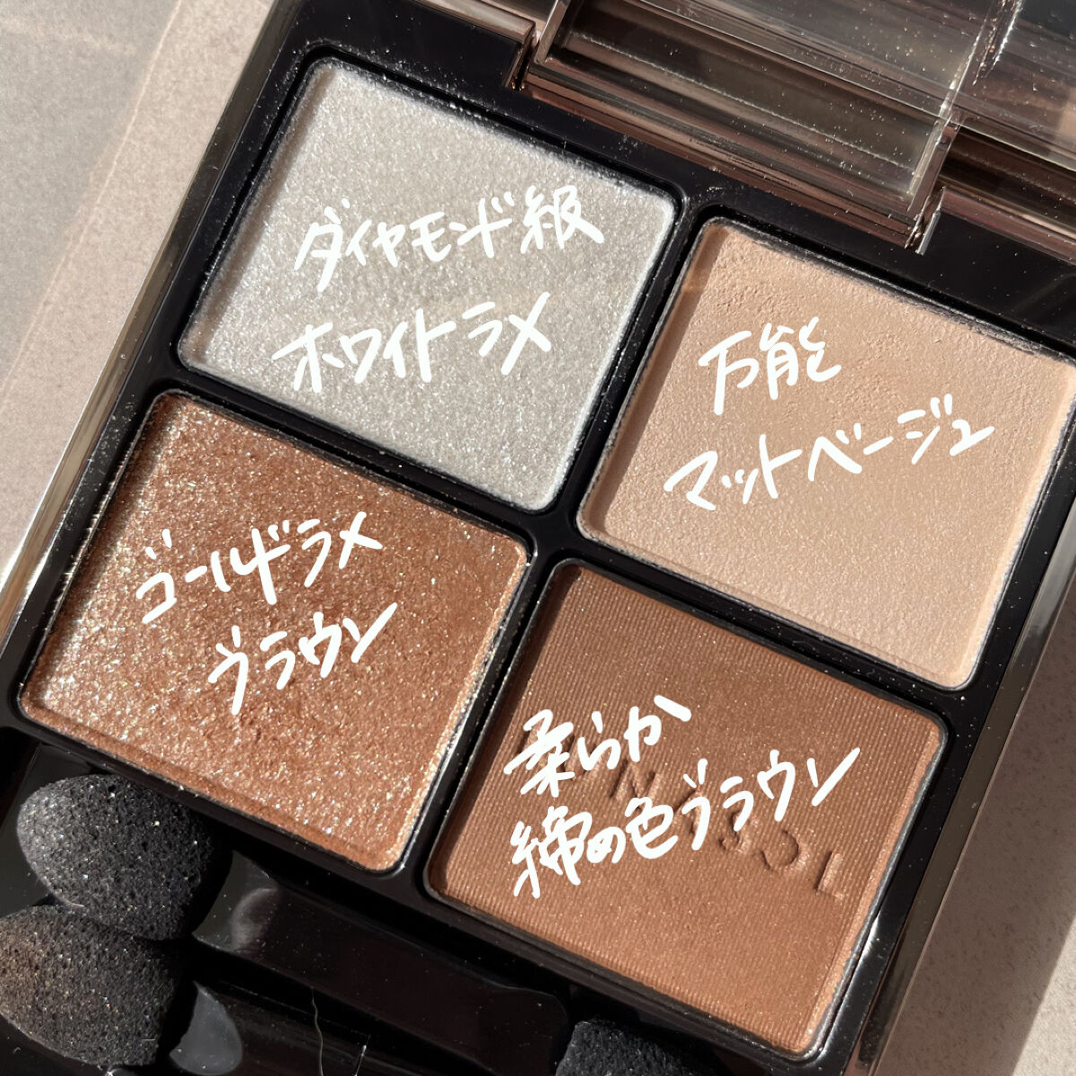 アイカラーレーション/LUNASOL/アイシャドウパレットを使ったクチコミ（2枚目）