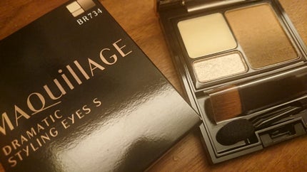 ドラマティックスタイリングアイズS/マキアージュ/アイシャドウパレットを使ったクチコミ(1枚目)