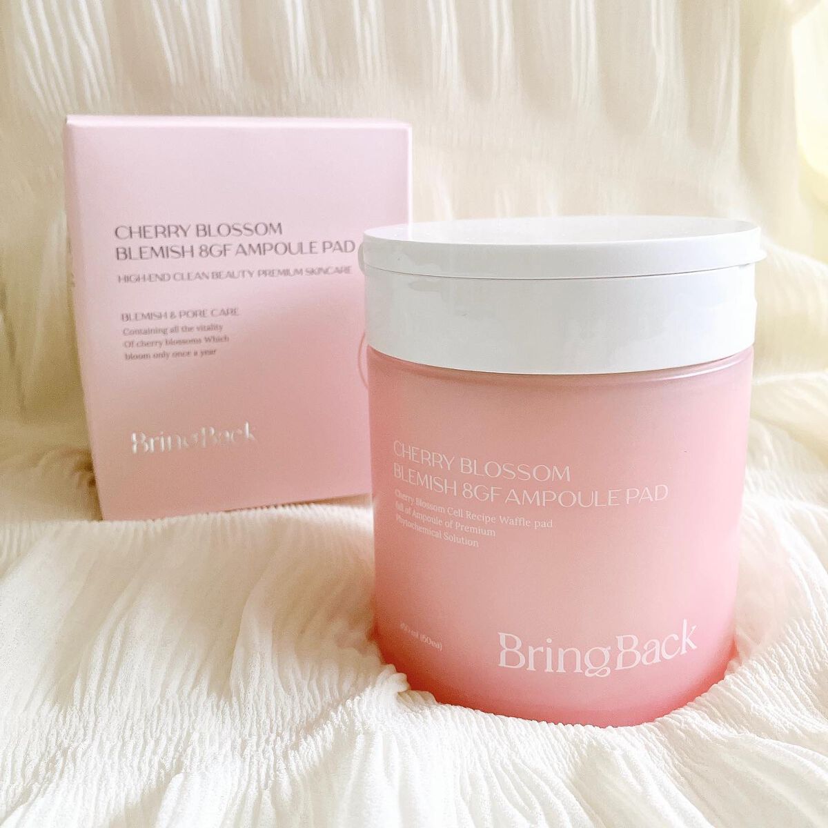 チェリーブロッサム ブレミッシュ ８GF アンプルパッド/Bring Back/トナーパッドを使ったクチコミ（1枚目）