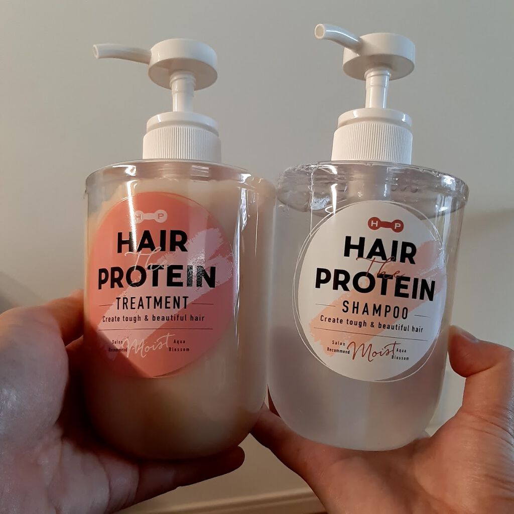 モイストシャンプー／ヘアトリートメント/ヘアザプロテイン/市販シャンプーを使ったクチコミ（2枚目）