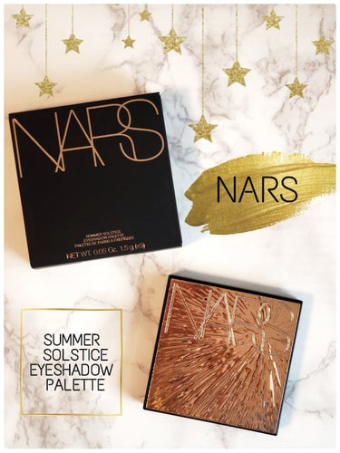 サマーソルスティス アイシャドーパレット/NARS/アイシャドウパレットを使ったクチコミ（1枚目）