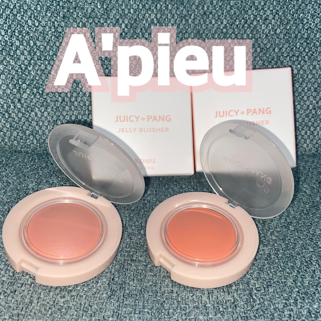 アピュー ジューシーパン ジェリーチーク/A’pieu/ジェル・クリームチークを使ったクチコミ（1枚目）