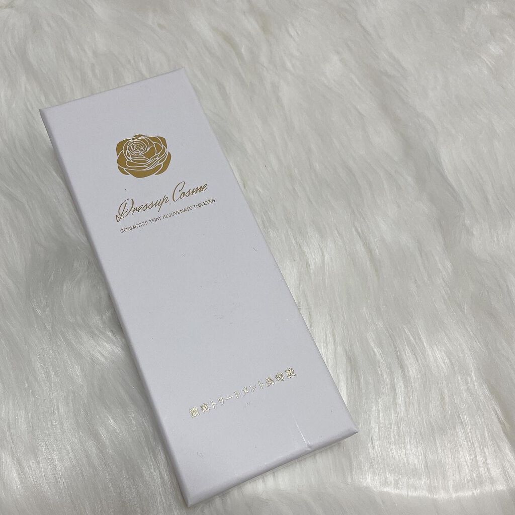 濃密トリートメント美容液/Dress up cosme/まつげ美容液を使ったクチコミ（3枚目）