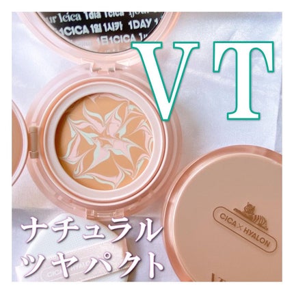 CICA エッセンススキンカバーパクト/VT/パウダーファンデーションを使ったクチコミ(1枚目)