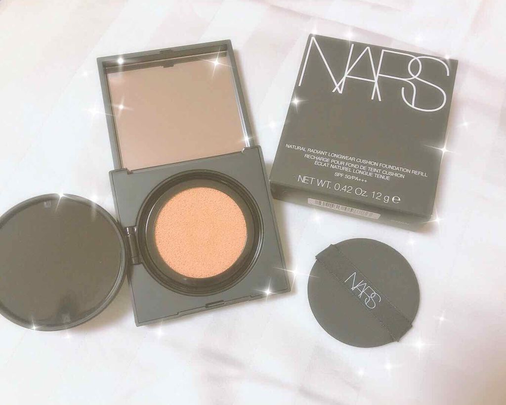 ナチュラルラディアント ロングウェア クッションファンデーション/NARS/クッションファンデーションを使ったクチコミ（1枚目）