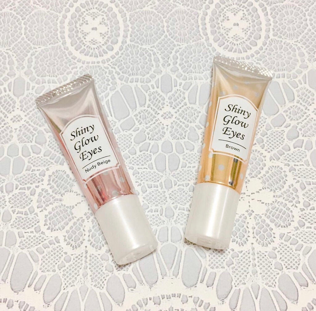 シャイニーグロウアイズD/DAISO/ジェル・クリームアイシャドウを使ったクチコミ(1枚目)