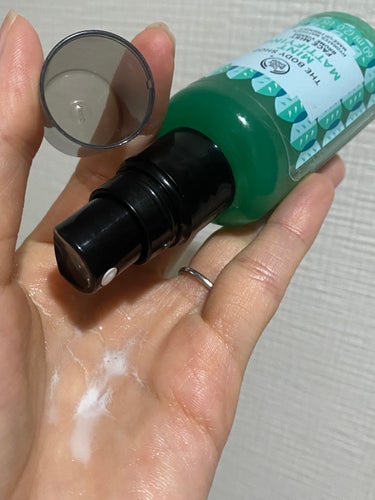 THE BODY SHOP マッティファイング フェイスミスト ミントのクチコミ「THE BODY SHOP

💚💚マッティファイング フェイスミスト ミント

60mlのミニ.....」（3枚目）