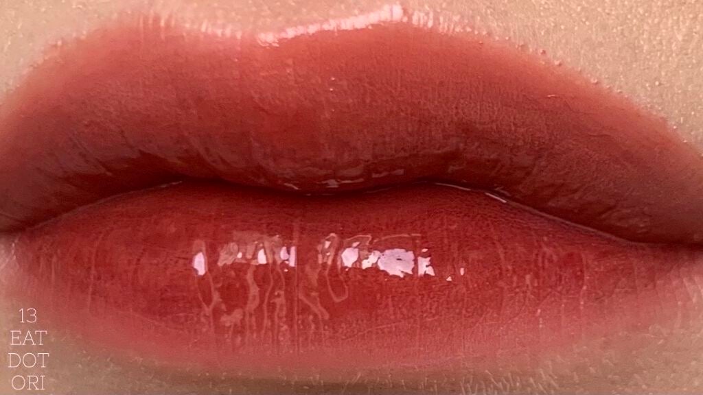 ジューシーラスティングティント/rom&nd/リップティントを使ったクチコミ(4枚目)