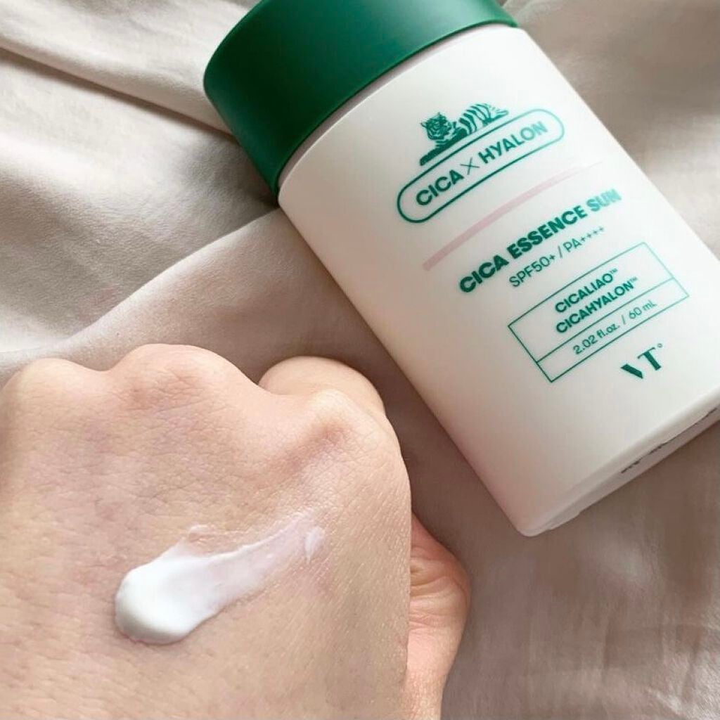 CICA エッセンスサン/VT/日焼け止めローションを使ったクチコミ(2枚目)