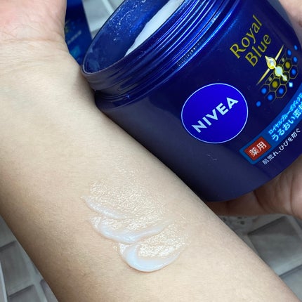 ニベア ロイヤルブルーボディクリーム うるおい密封ケア/ニベア/ボディクリームを使ったクチコミ(5枚目)