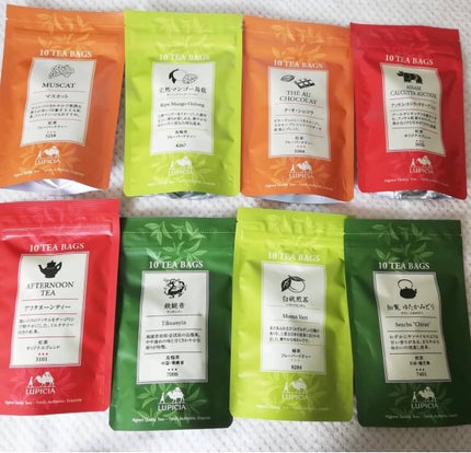 お茶の福袋 2021年冬/LUPICIA/食品を使ったクチコミ(1枚目)