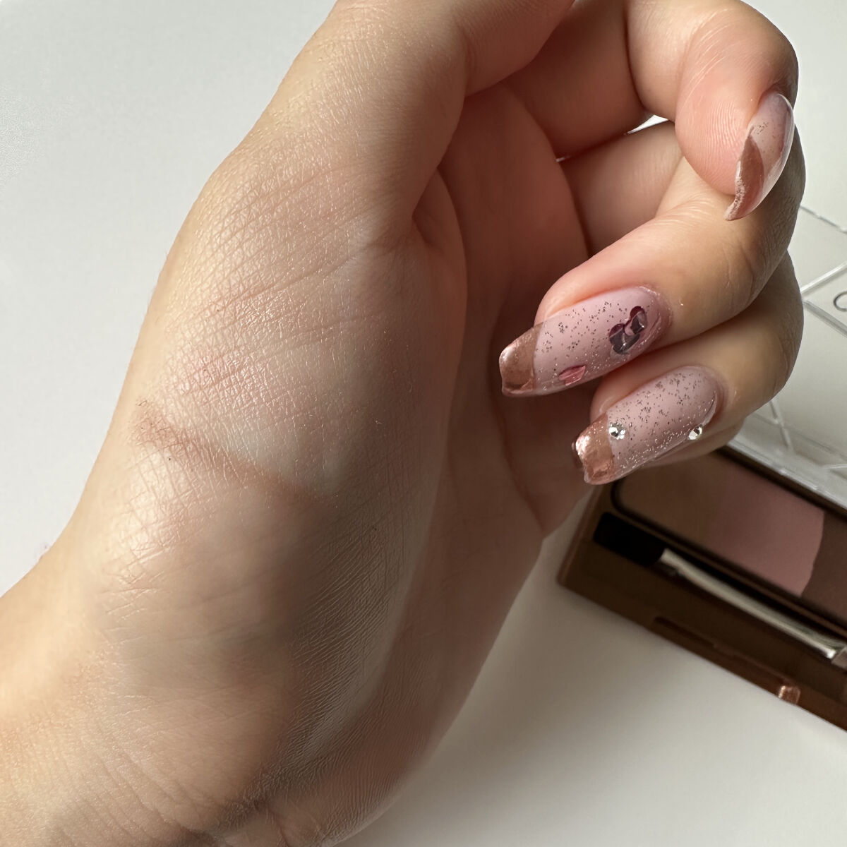 ノーズ＆アイブロウパウダー/CEZANNE/パウダーアイブロウを使ったクチコミ（3枚目）