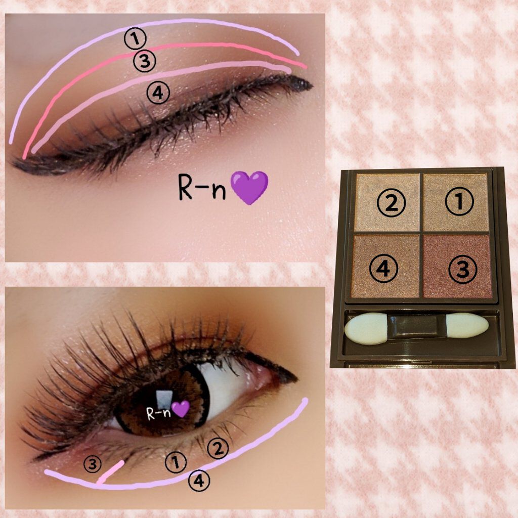 ニュアンスオンアイシャドウ/CEZANNE/アイシャドウパレットを使ったクチコミ（2枚目）