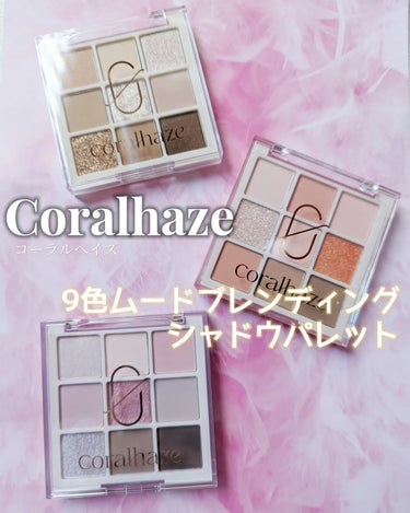 ムードブレンディングシャドウパレット/CORALHAZE/アイシャドウパレットを使ったクチコミ（1枚目）