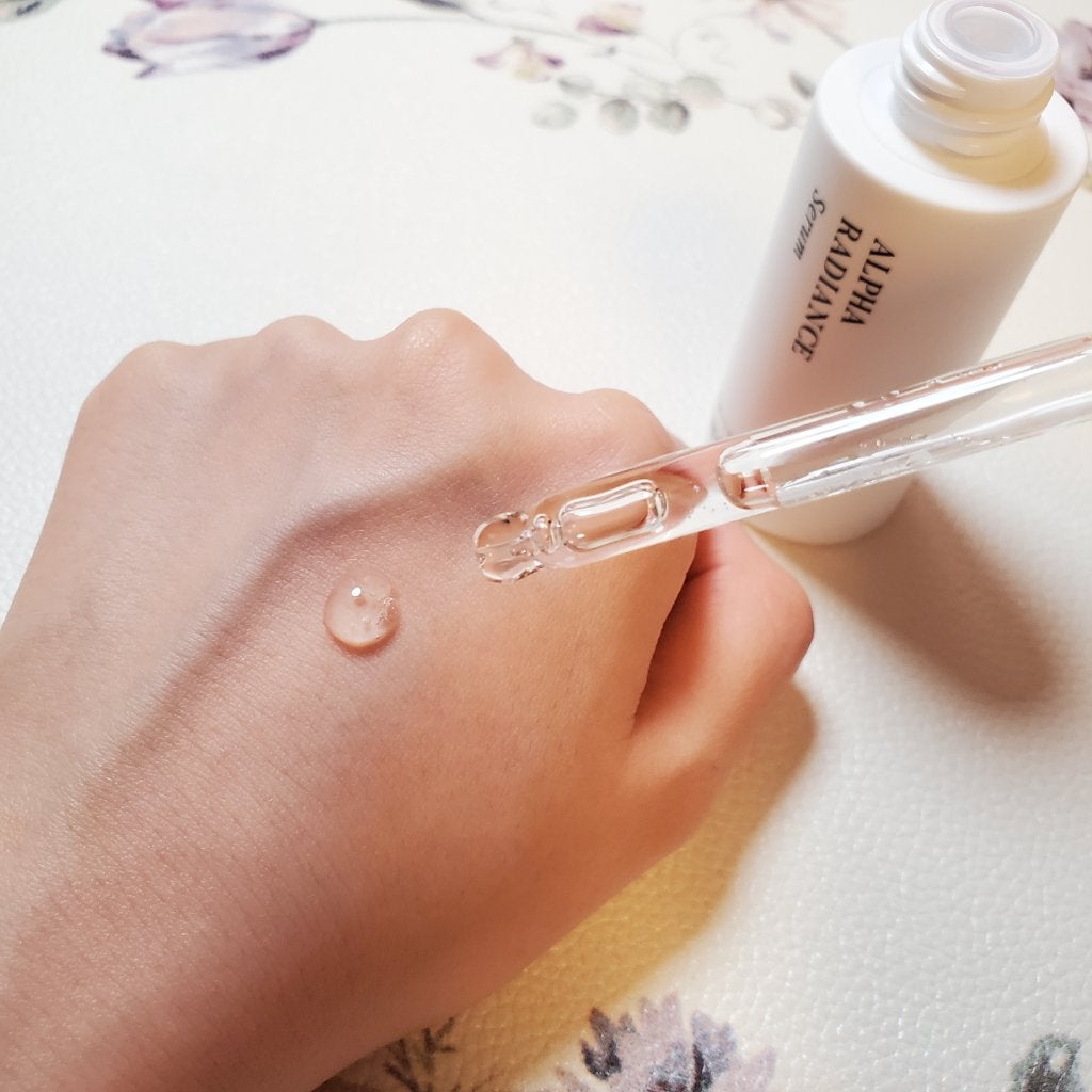 アルファラディアンスグローセラム/BANOBAGI/美容液を使ったクチコミ(4枚目)