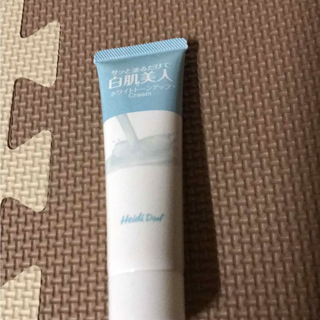 ミルキーホワイト クリーム/ハイジドルフ/化粧下地を使ったクチコミ（1枚目）