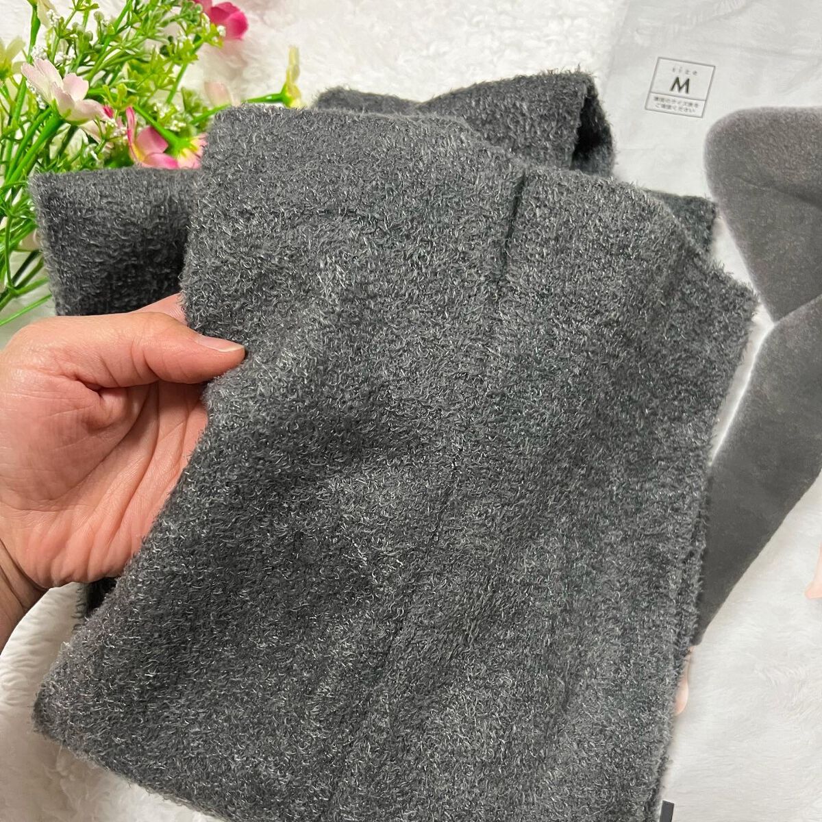 パジャマレギンスsleep＋/BELMISE/着圧ソックス・レギンスを使ったクチコミ（2枚目）