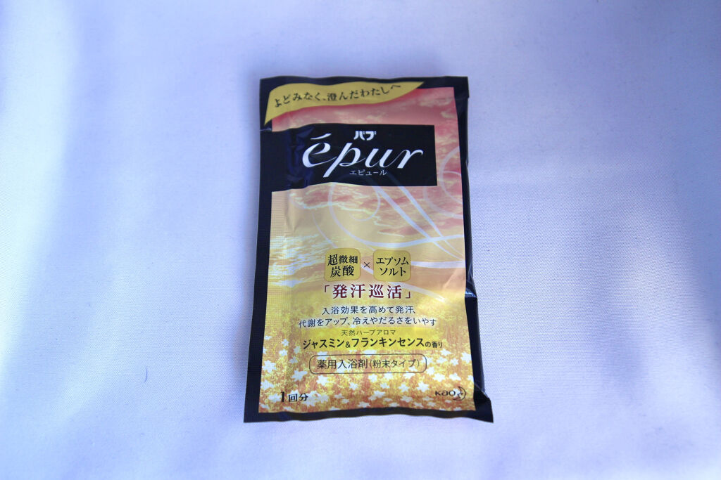 エピュール ジャスミン＆フランキンセンスの香り/バブ/炭酸系入浴剤を使ったクチコミ（1枚目）